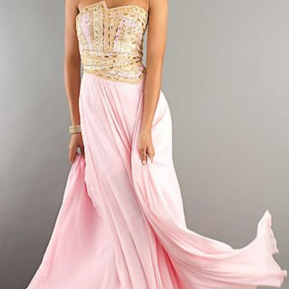 Terani size 4 prom dress, hemmed for 5’3